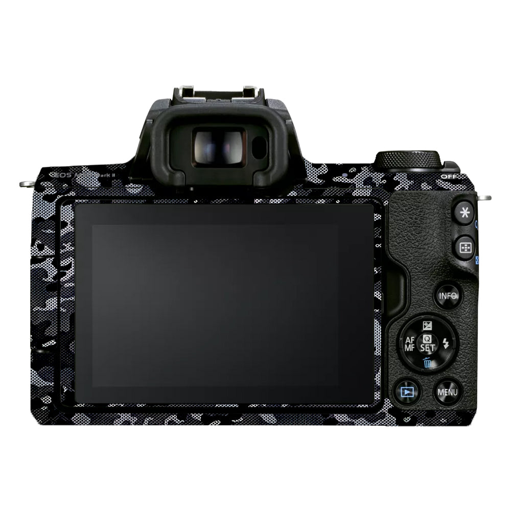 Stealth Grey Camo Canon EOS M50 Mark II Camera Skins