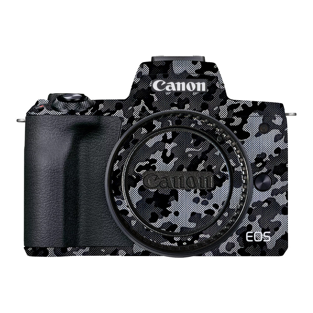 Stealth Grey Camo Canon EOS M50 Mark II Camera Skins