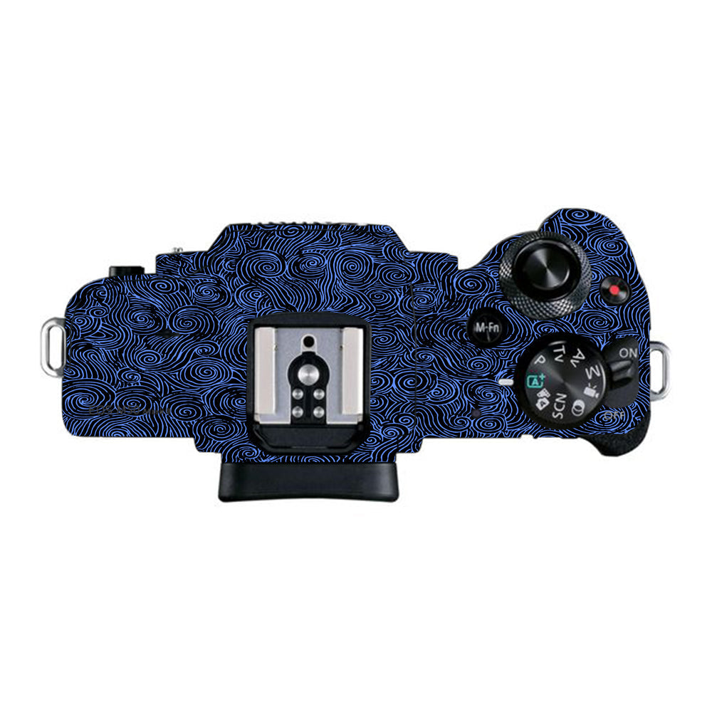 Blue Spirals Canon EOS M50 Mark II Camera Skins