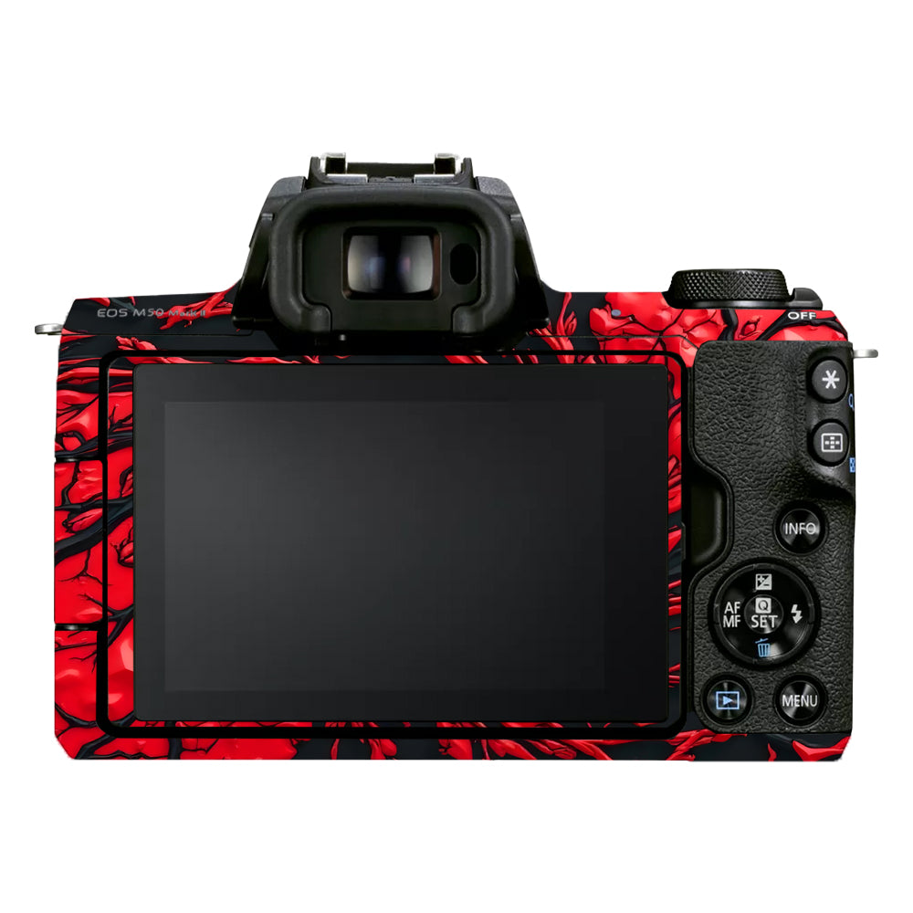 Venom Red Canon EOS M50 Mark II Camera Skins