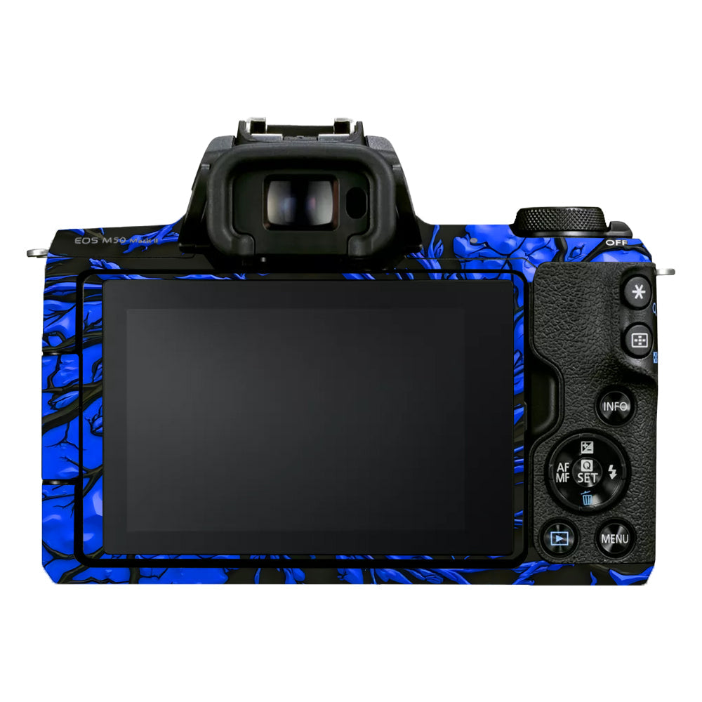 Venom Blue Canon EOS M50 Mark II Camera Skins