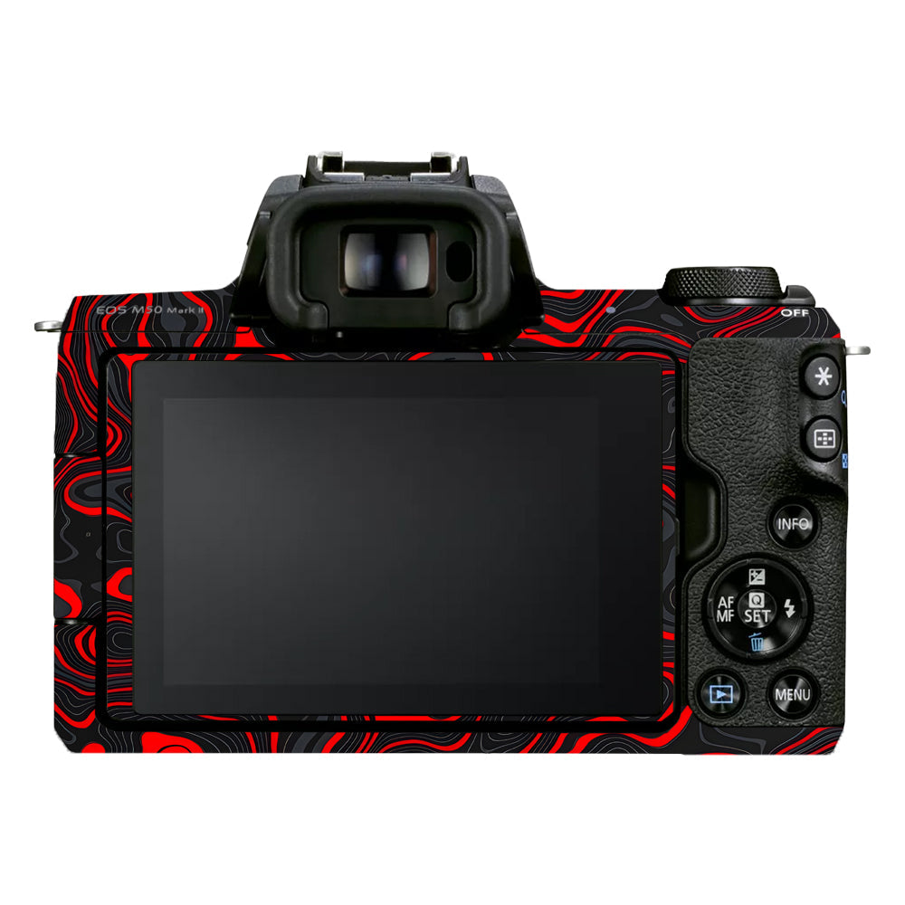 Crimson Waves Canon EOS M50 Mark II Camera Skins