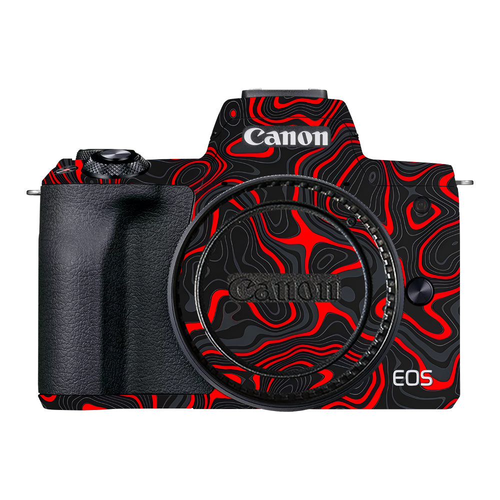 Crimson Waves Canon EOS M50 Mark II Camera Skins
