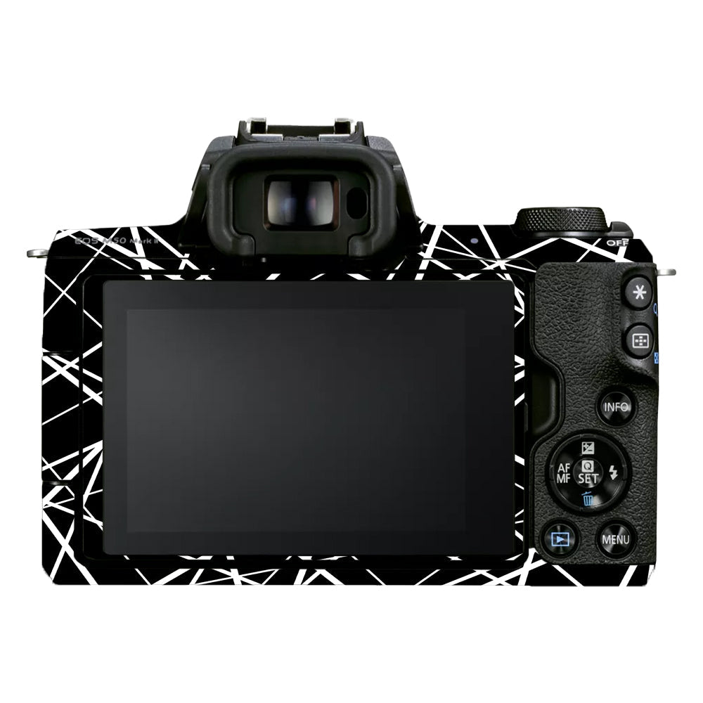 Mono Grid Canon EOS M50 Mark II Camera Skins