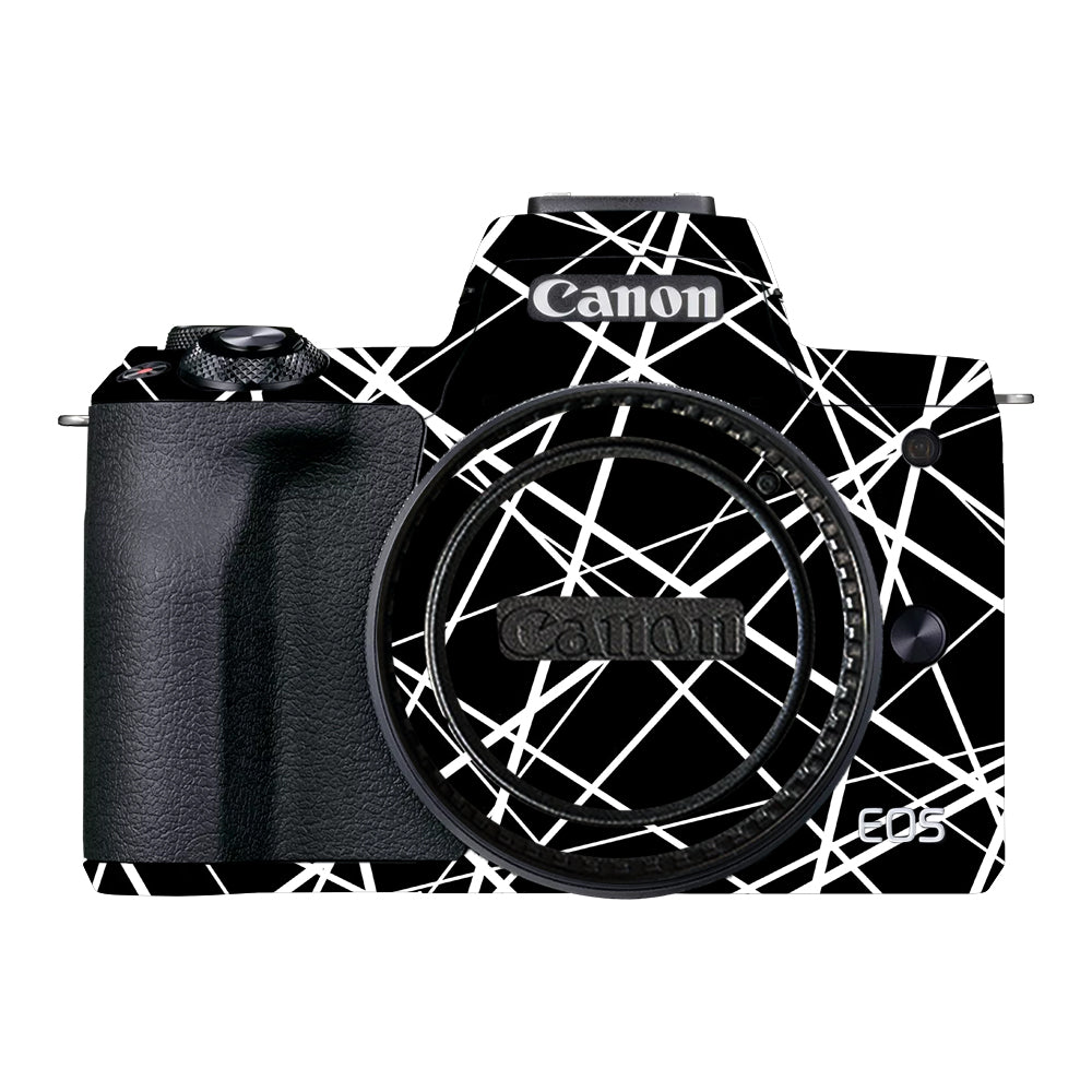Mono Grid Canon EOS M50 Mark II Camera Skins