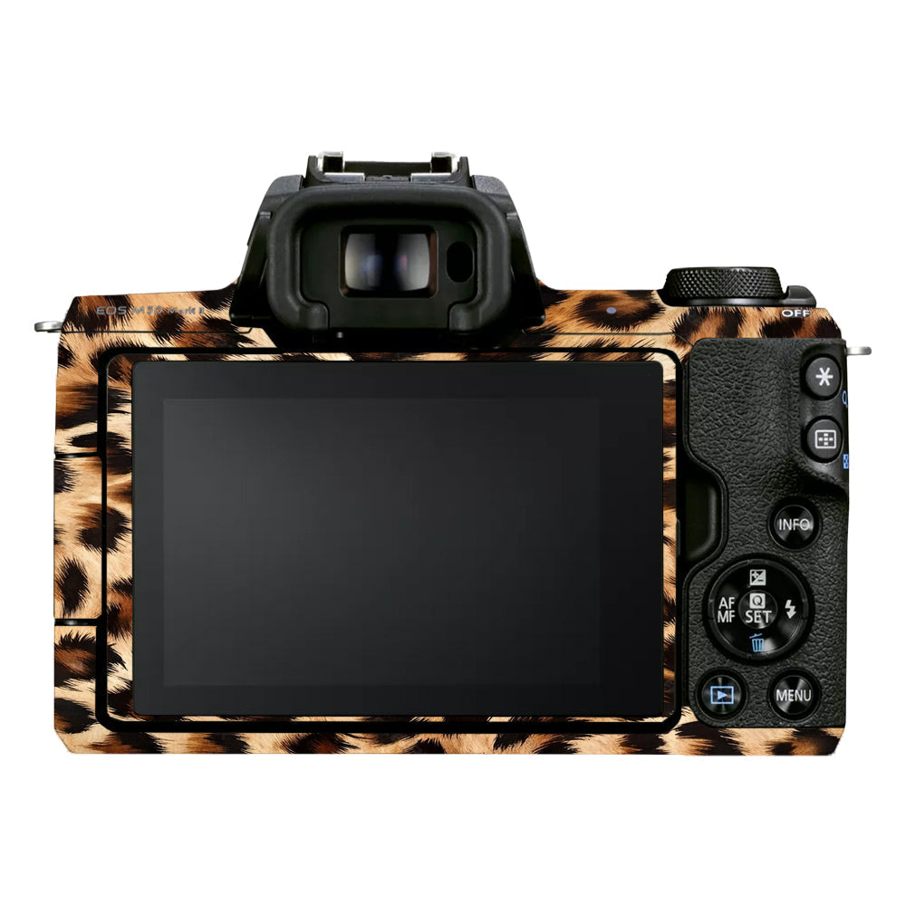 Classic Leopard Spots Canon EOS M50 Mark II Camera Skins