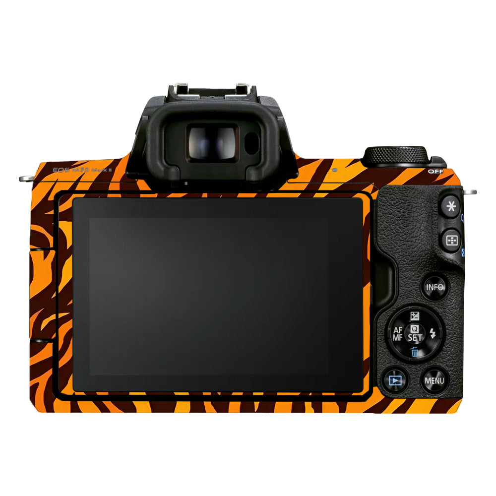 Wild Tiger Stripes Canon EOS M50 Mark II Camera Skins