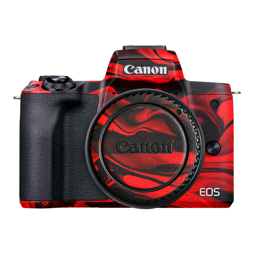 Red Lava Flow Canon EOS M50 Mark II Camera Skin