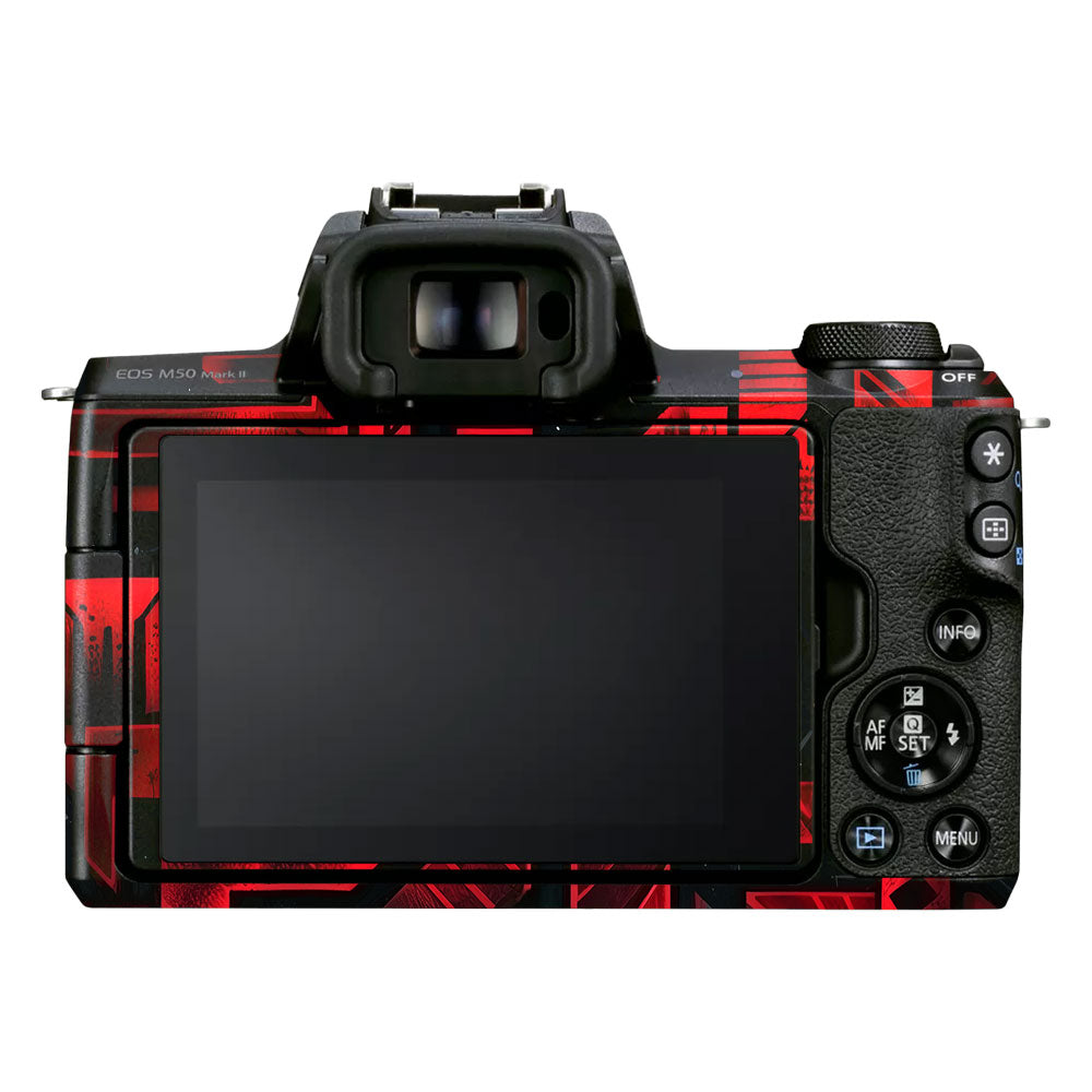 Cyber Maze Circuit Canon EOS M50 Mark II Camera Skin