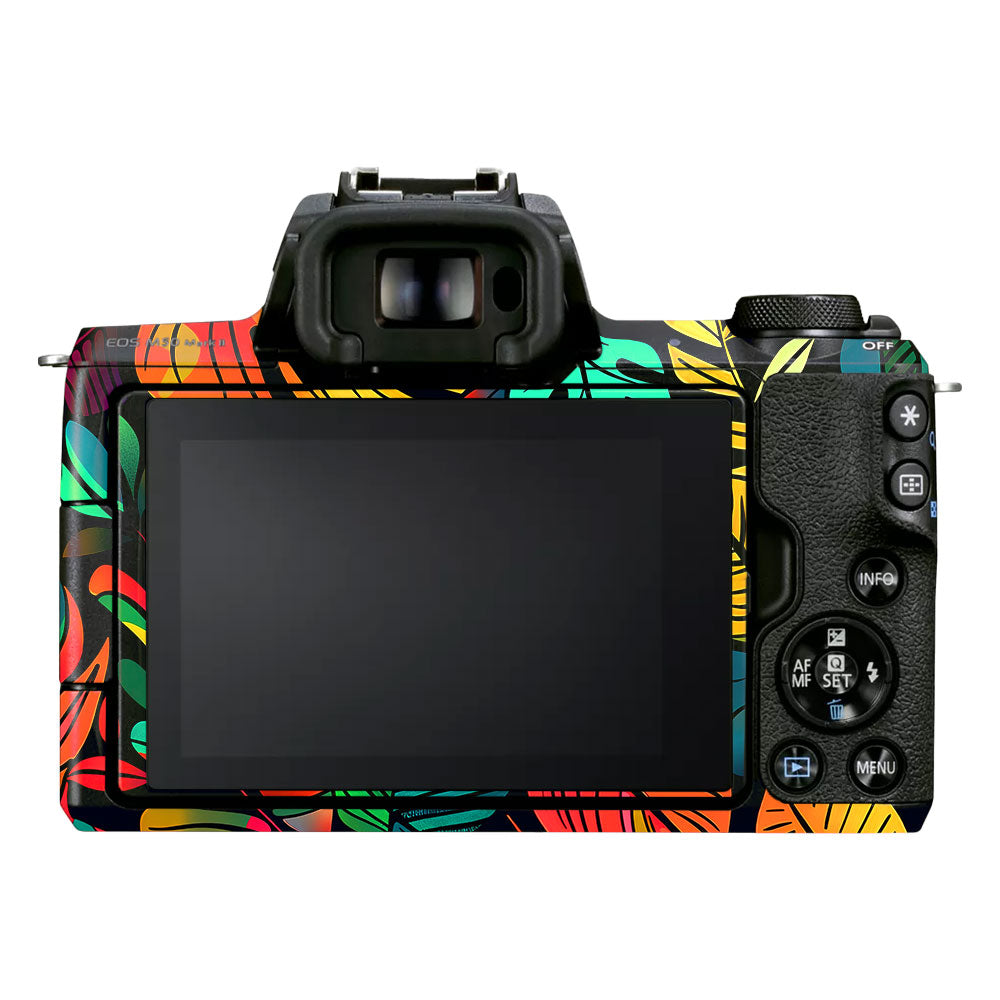 Tropical Jungle Leaves Canon EOS M50 Mark II Camera Skin