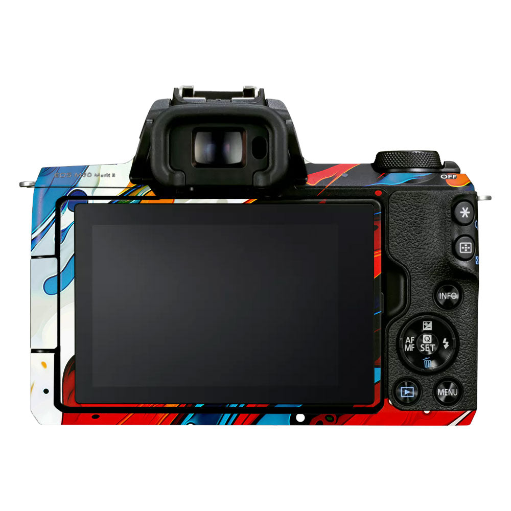 Fire & Ice Flow Canon EOS M50 Mark II Camera Skin