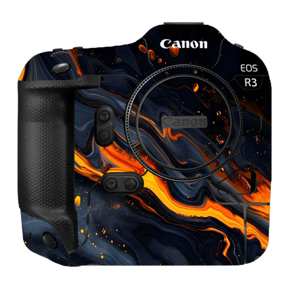 Lava Marble Canon EOS R3 Camera Skins