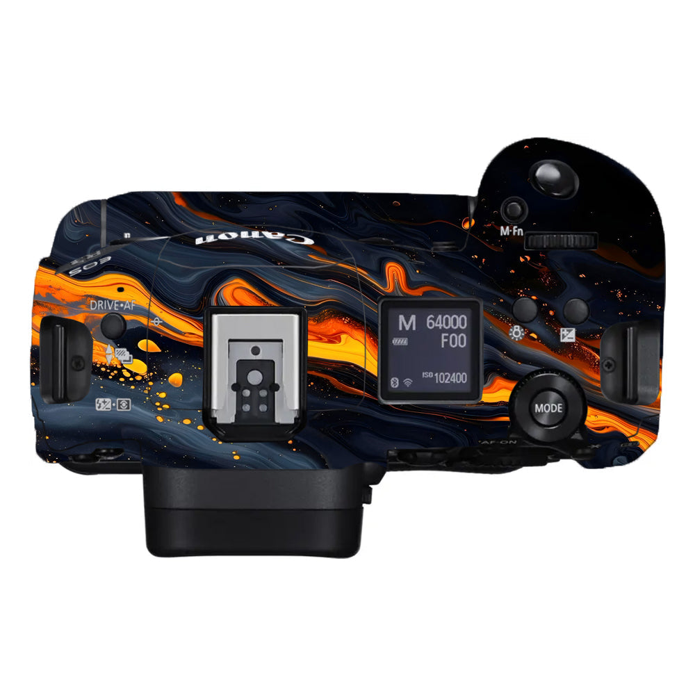 Lava Marble Canon EOS R3 Camera Skins