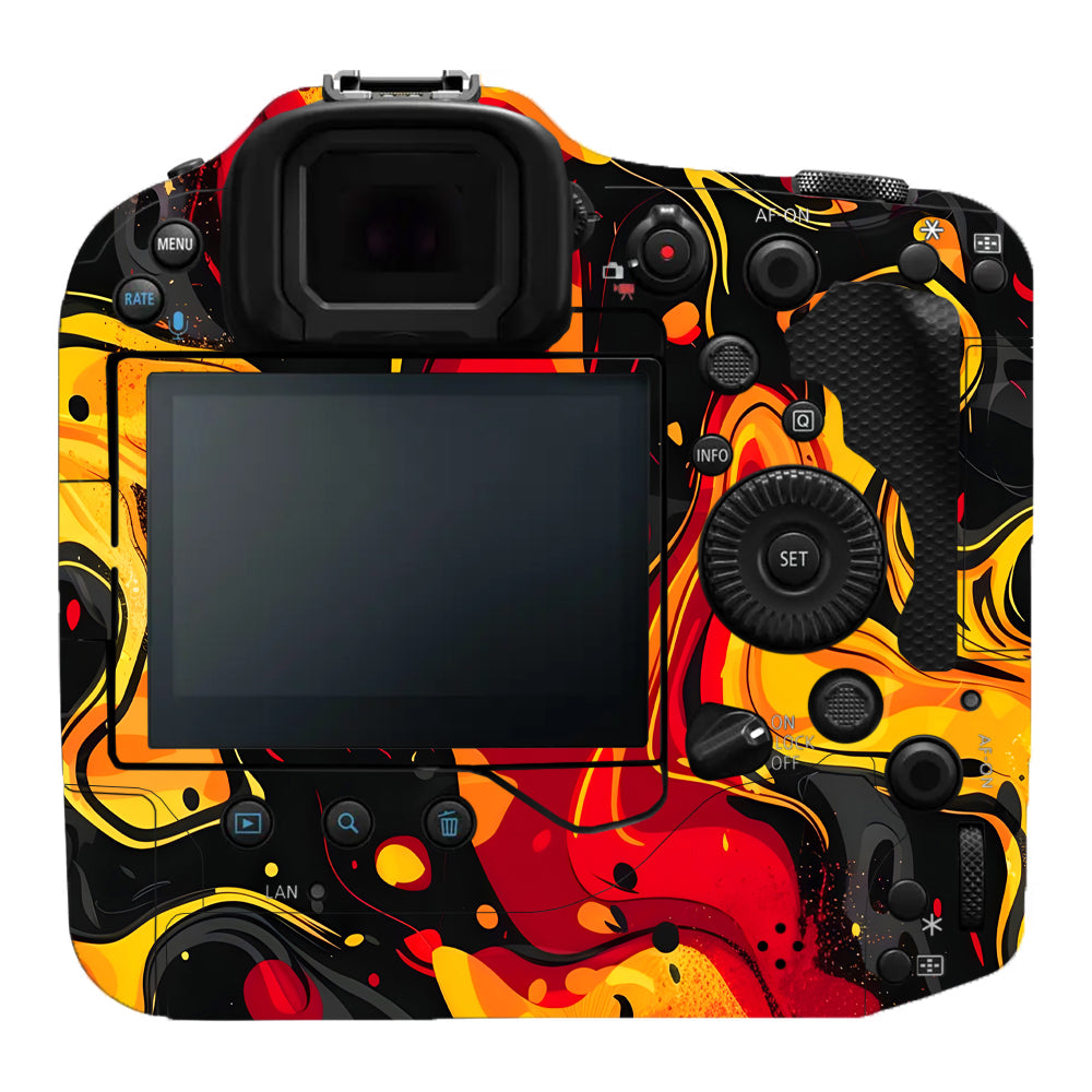 Lava Burst Canon EOS R3 Camera Skins