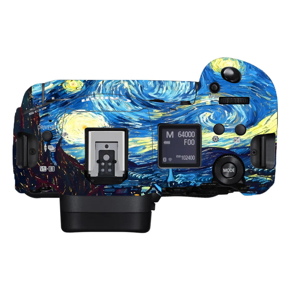 Starry Night Art Canon EOS R3 Camera Skins