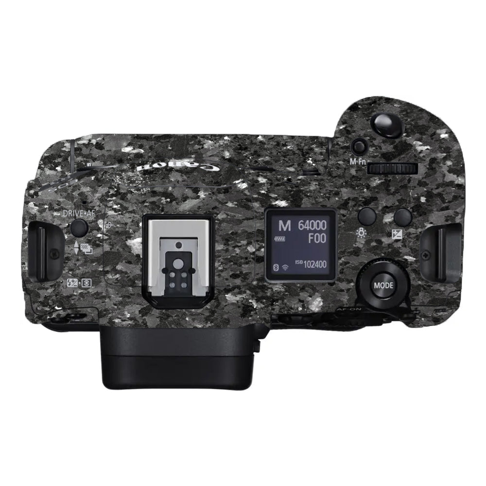 Black Granite Canon EOS R3 Camera Skins