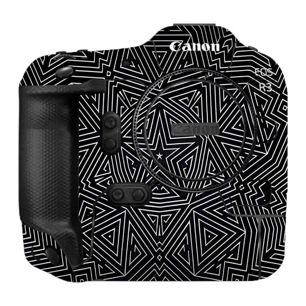 Geometric Pattern Canon EOS R3 Camera Skins