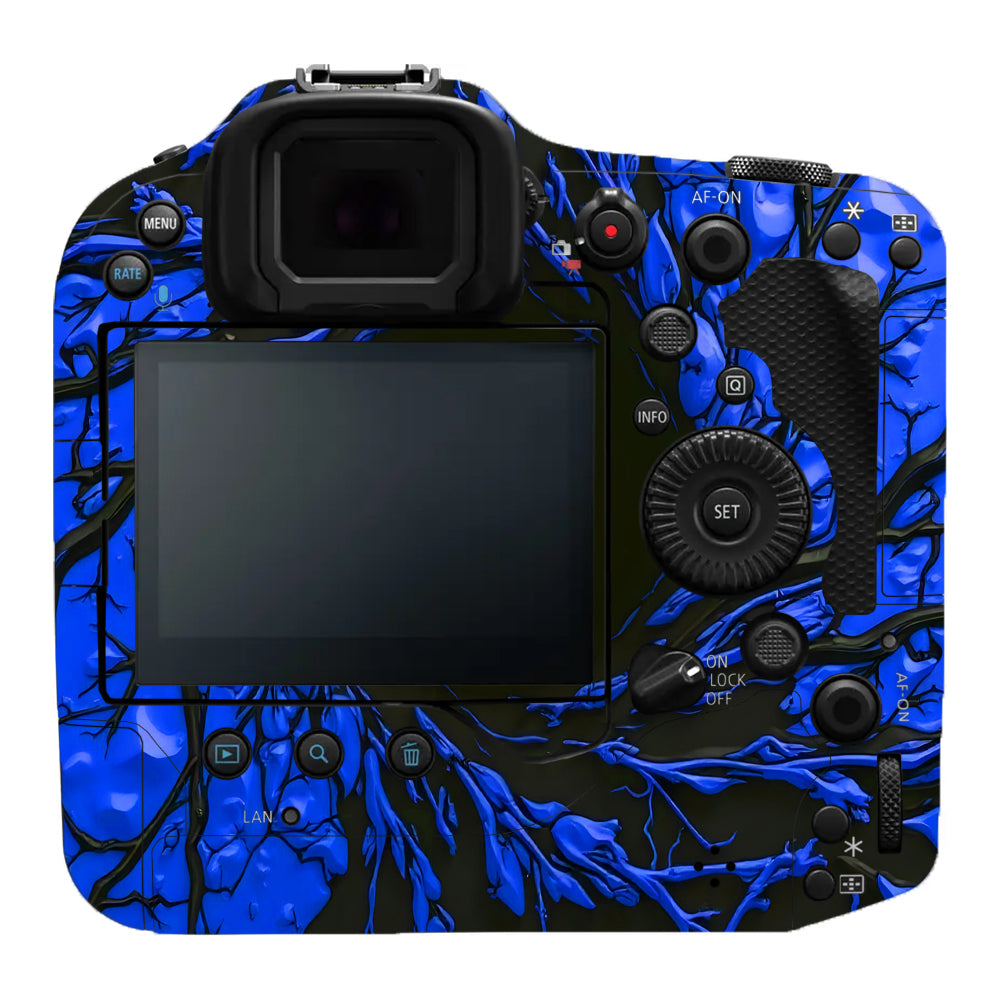 Venom Blue Canon EOS R3 Camera Skins