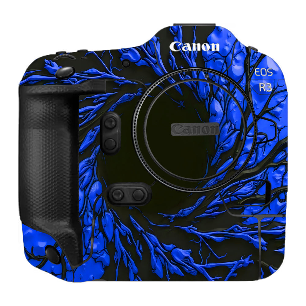 Venom Blue Canon EOS R3 Camera Skins