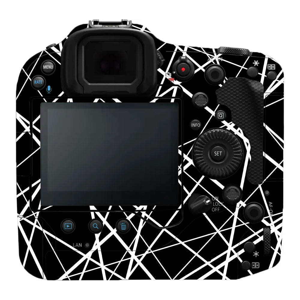 Mono Grid Canon EOS R3 Camera Skins