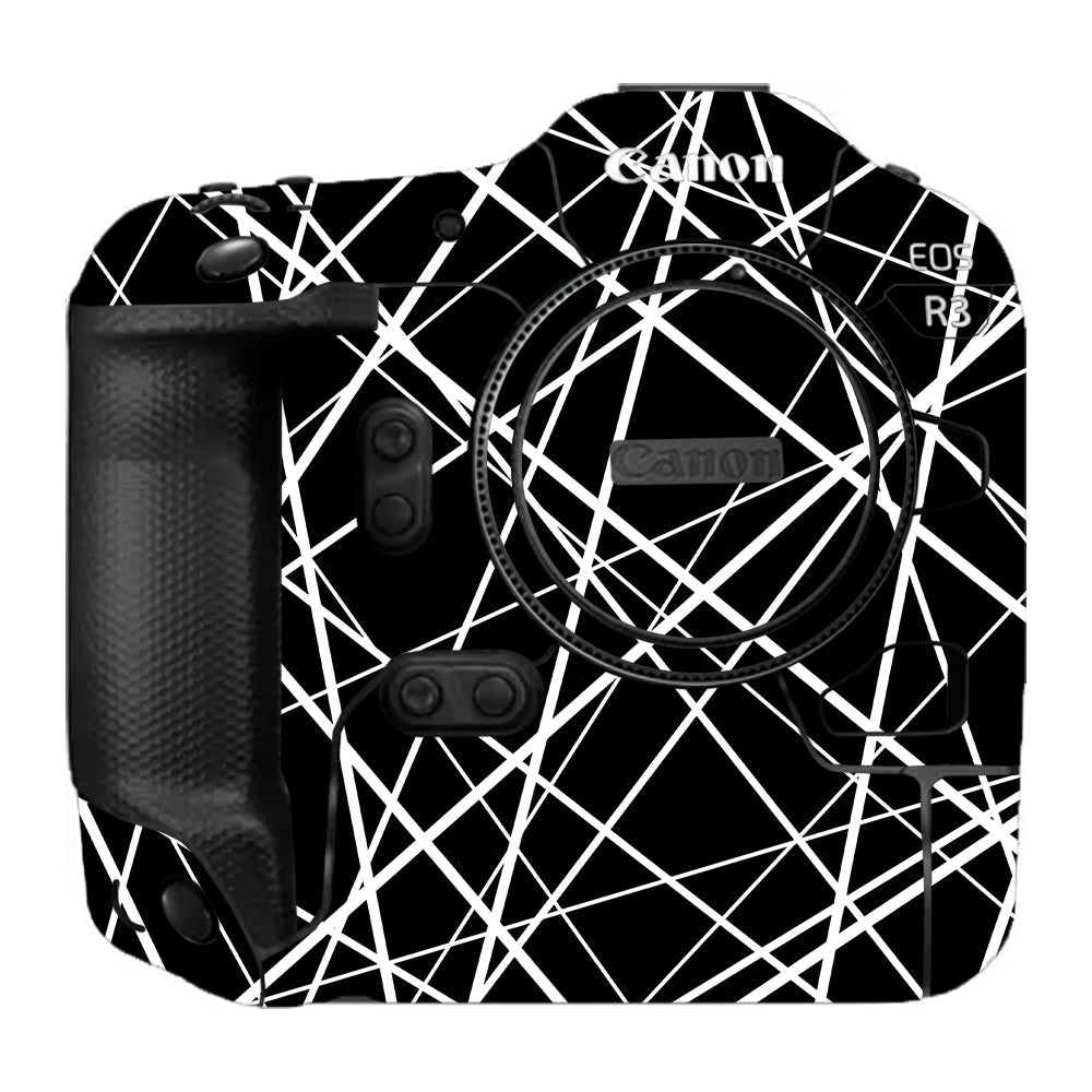 Mono Grid Canon EOS R3 Camera Skins
