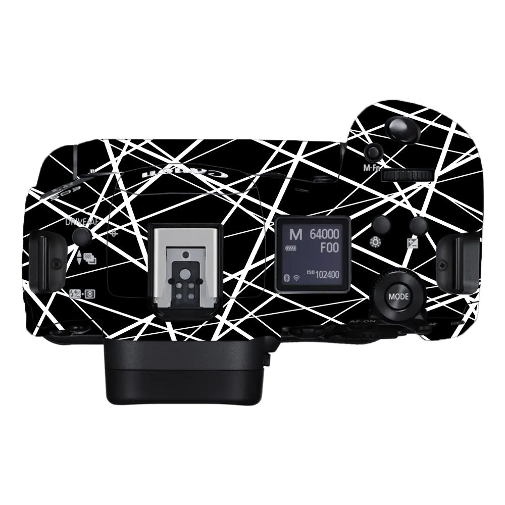 Mono Grid Canon EOS R3 Camera Skins