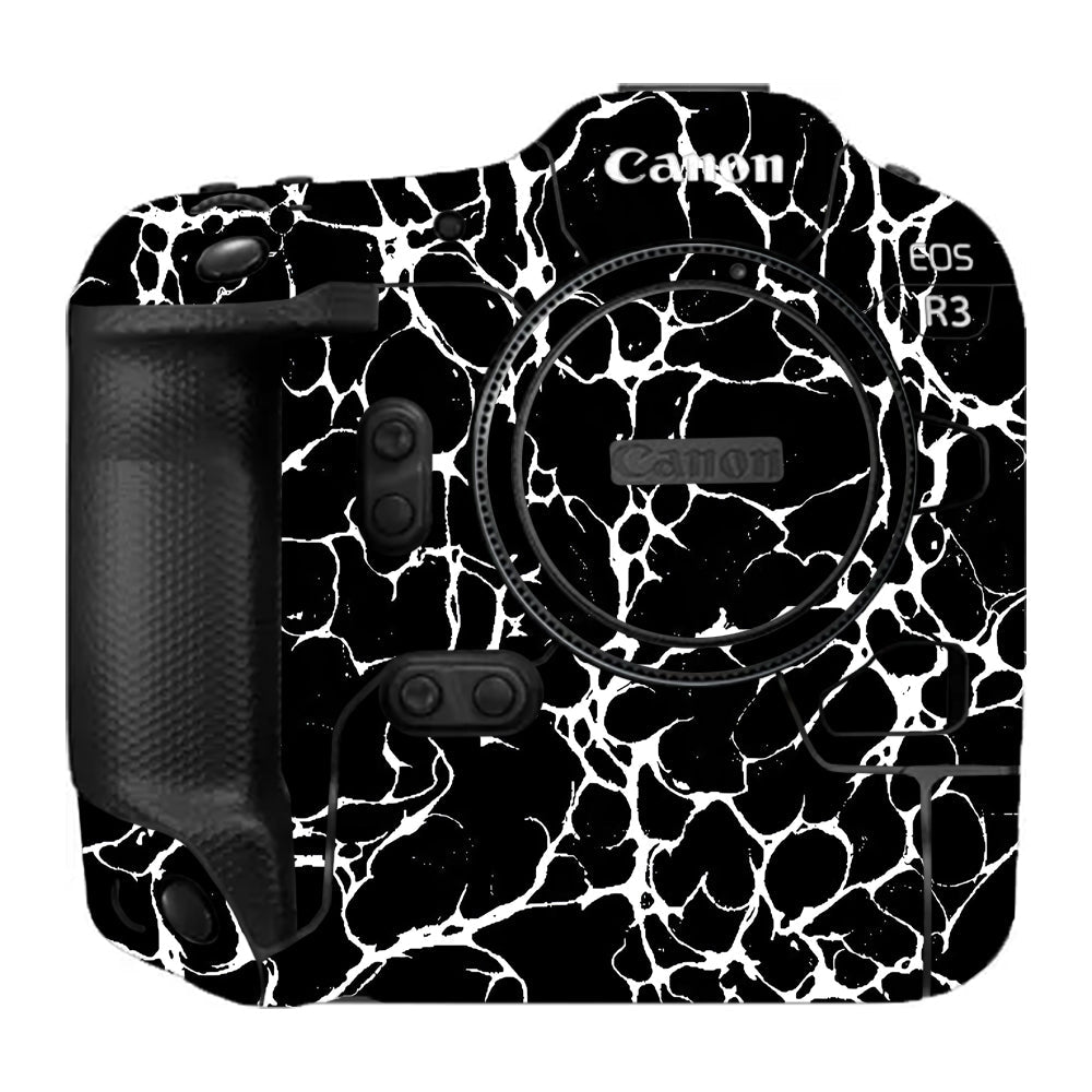 White Web Canon EOS R3 Camera Skins