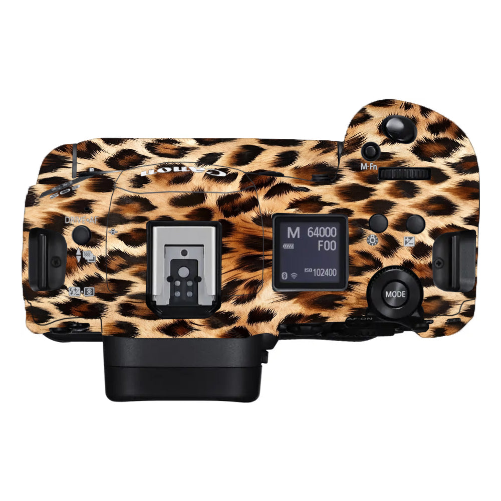 Classic Leopard Spots Canon EOS R3 Camera Skins