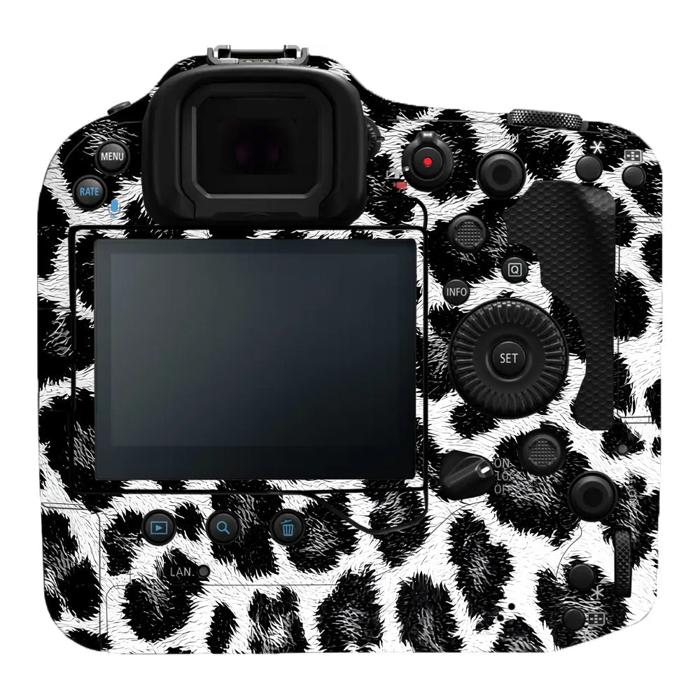 Snow Leopard Spots Canon EOS R3 Camera Skins
