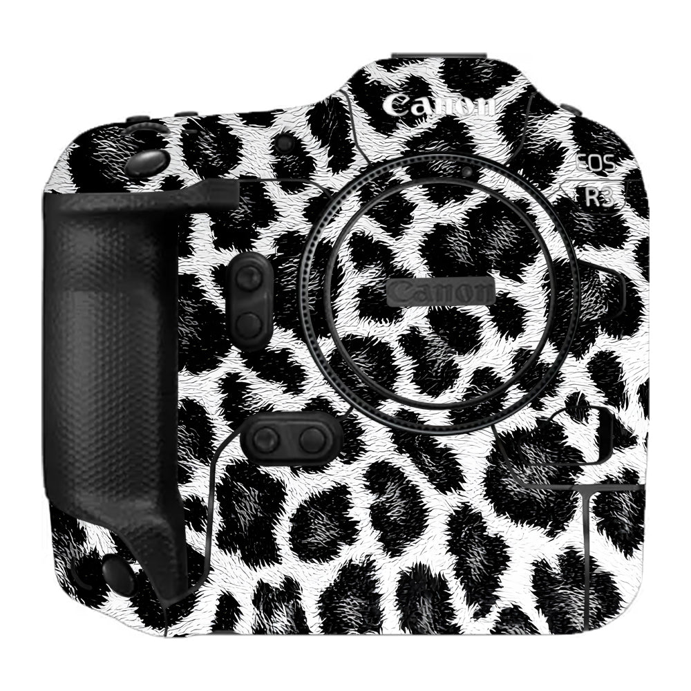 Snow Leopard Spots Canon EOS R3 Camera Skins