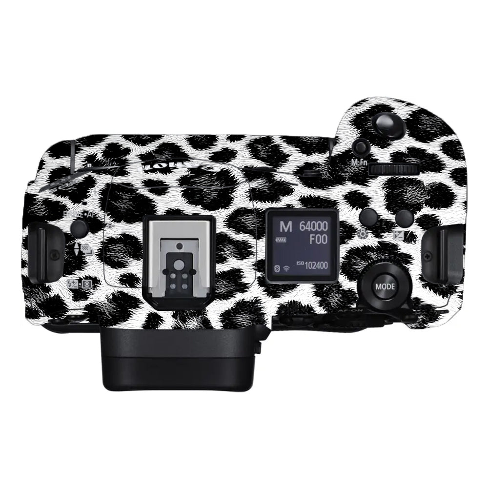 Snow Leopard Spots Canon EOS R3 Camera Skins