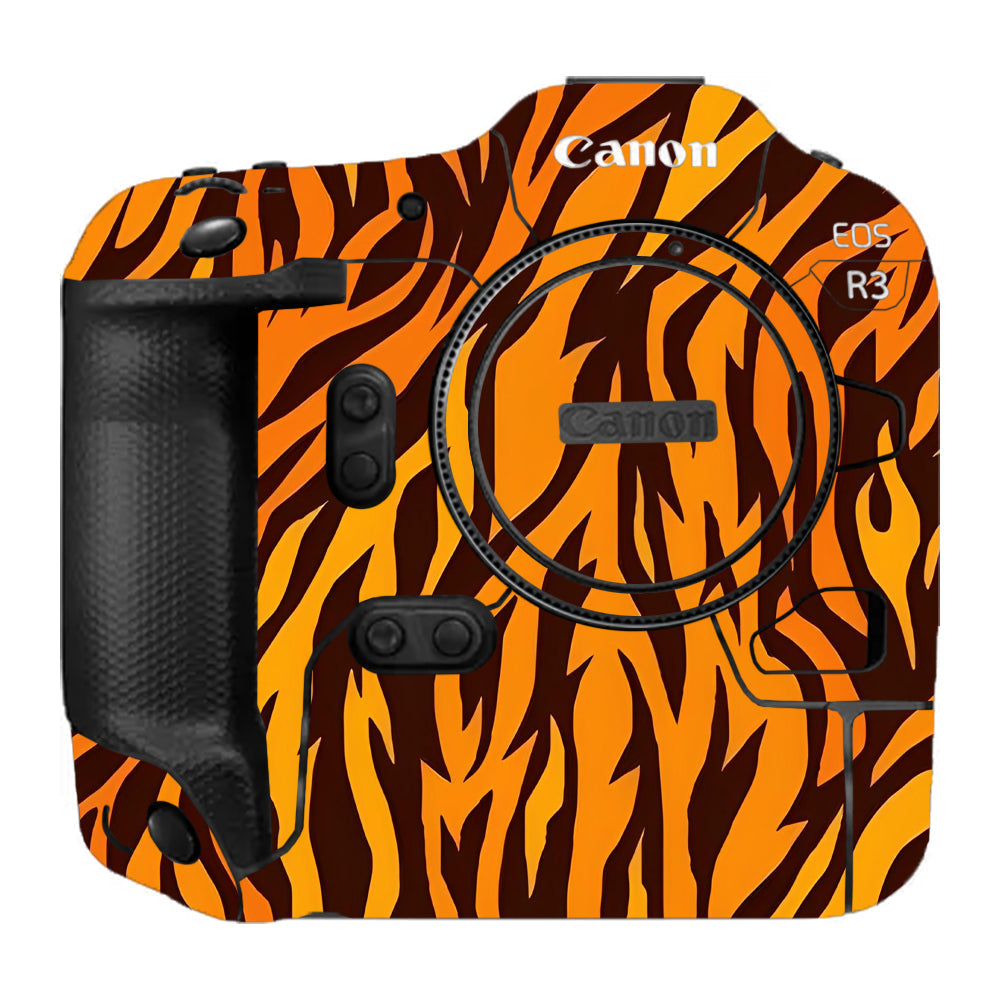 Wild Tiger Stripes Canon EOS R3 Camera Skins