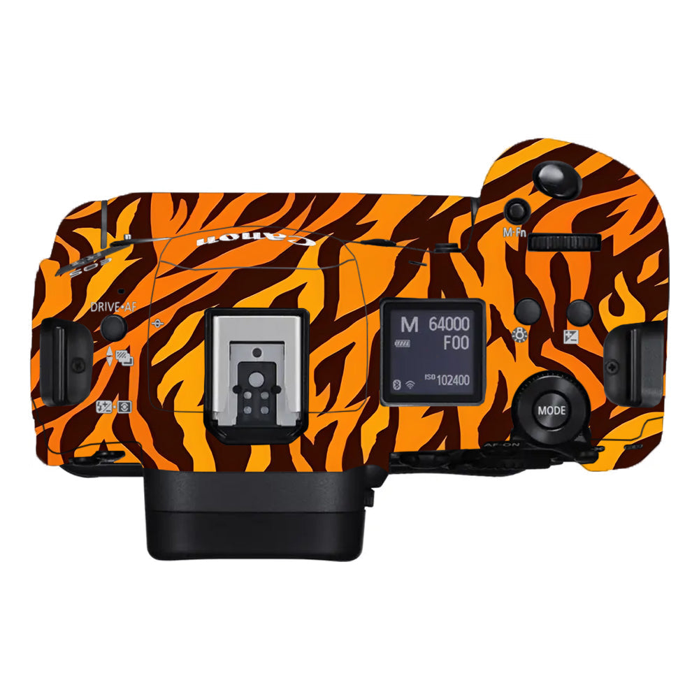 Wild Tiger Stripes Canon EOS R3 Camera Skins
