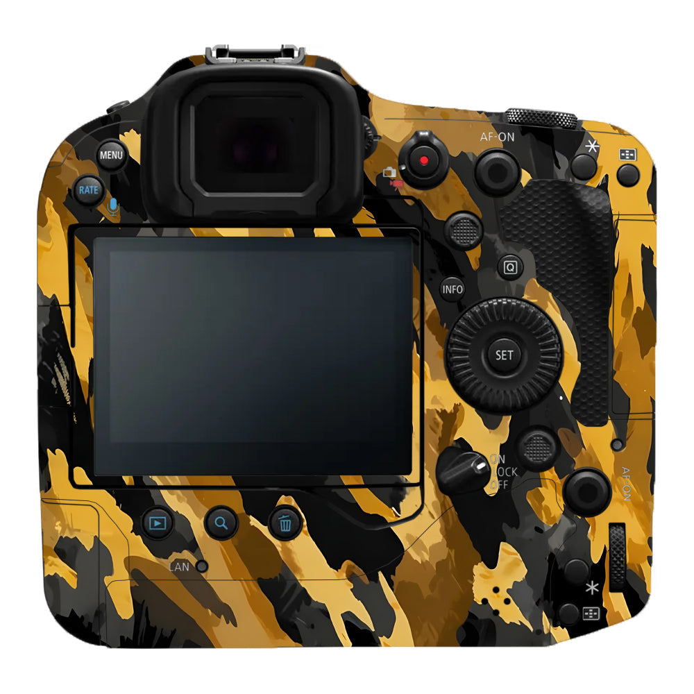 Camo Tiger Blend Canon EOS R3 Camera Skins