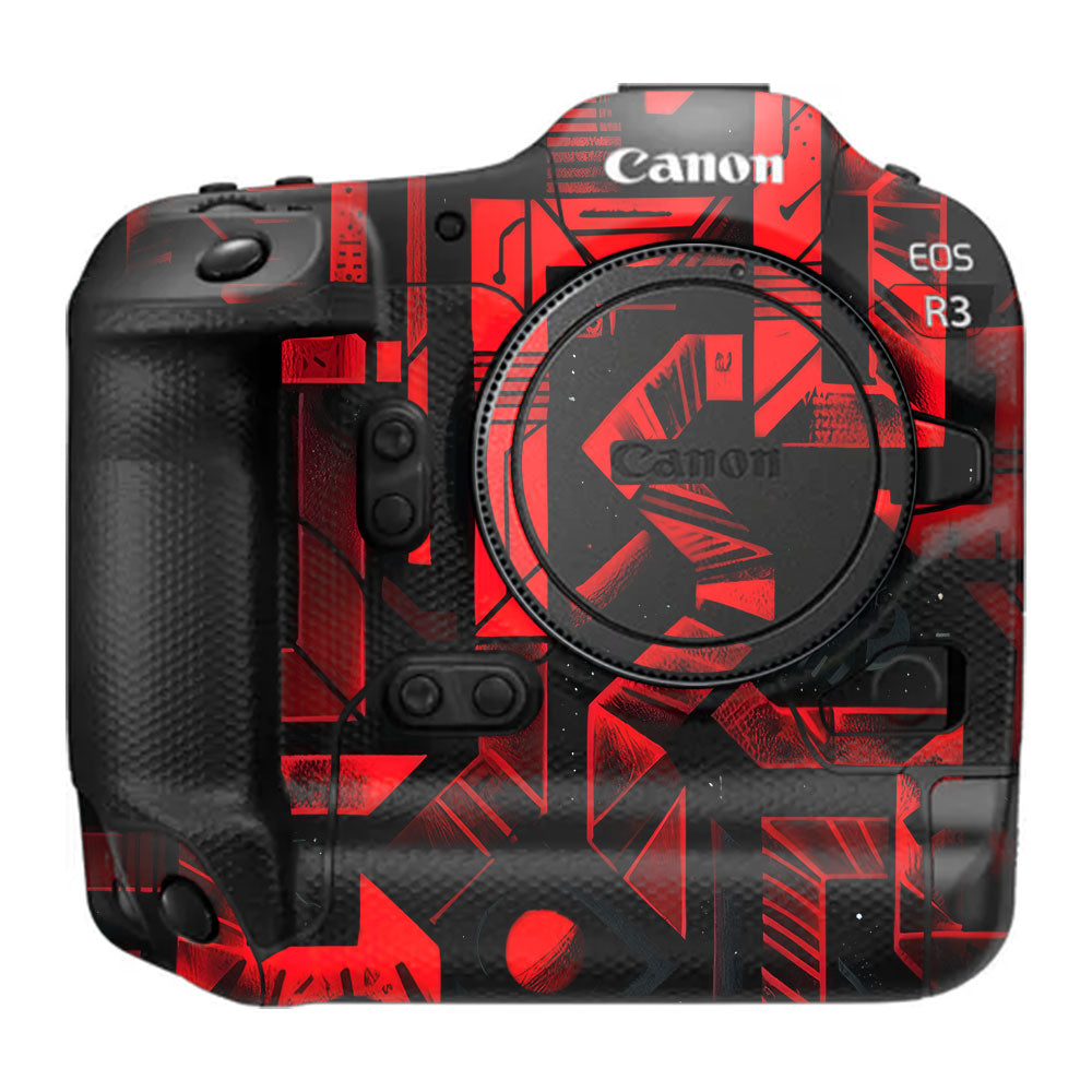 Cyber Maze Circuit Canon EOS R3 Camera Skin
