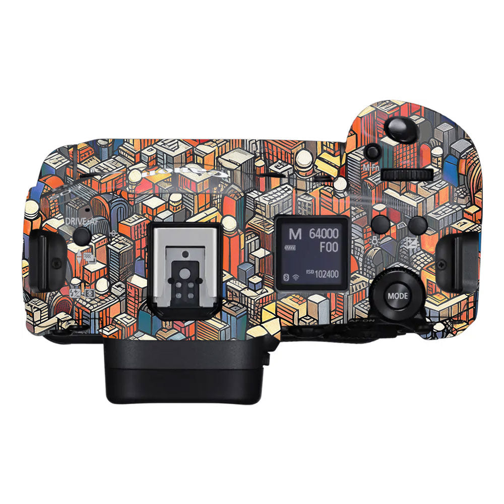 Isometric Cityscape Canon EOS R3 Camera Skin
