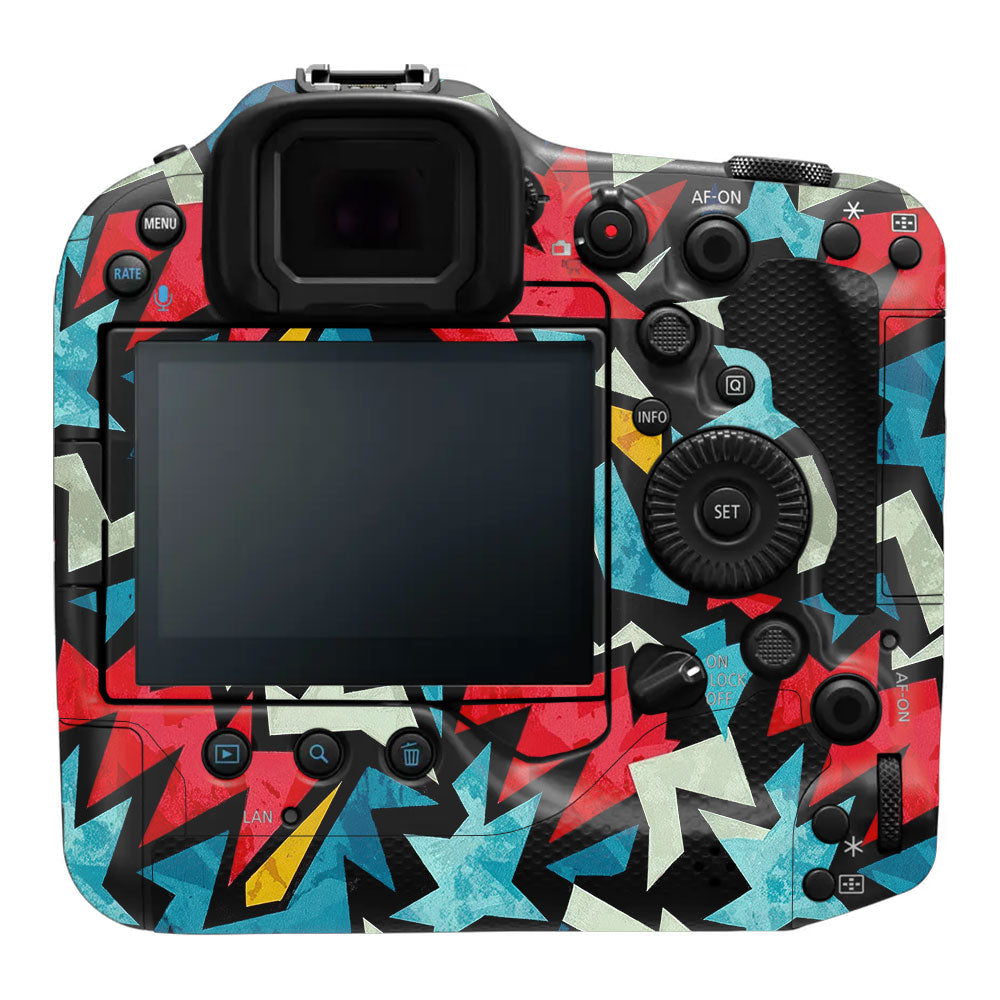 Pop Art Lightning Canon EOS R3 Camera Skin