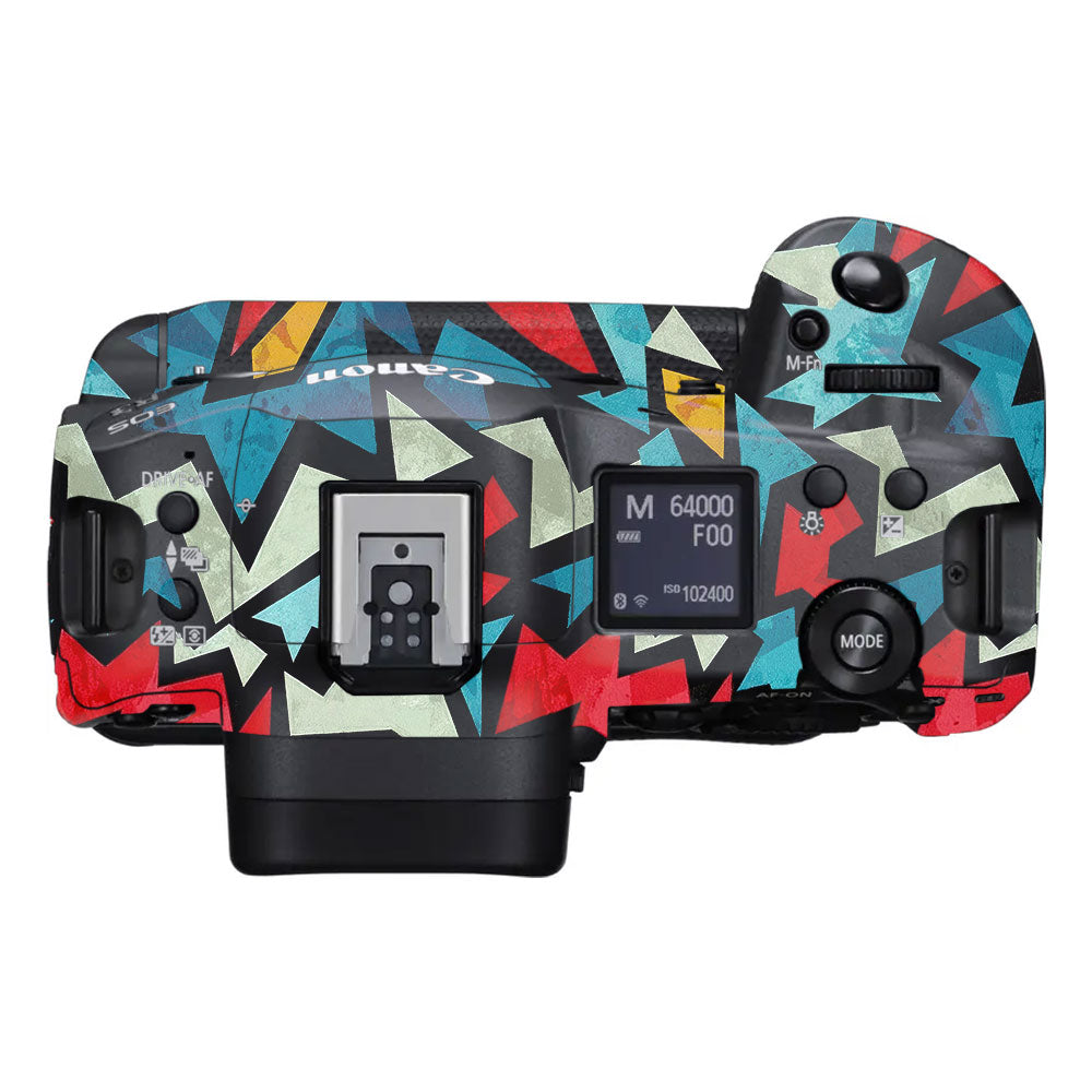 Pop Art Lightning Canon EOS R3 Camera Skin
