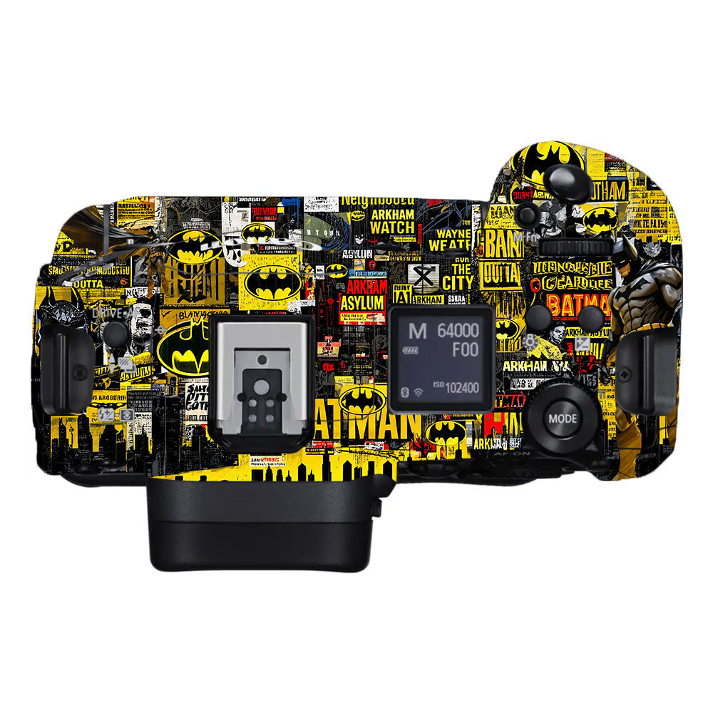 Batman Collage Canon EOS R3 Camera Skin