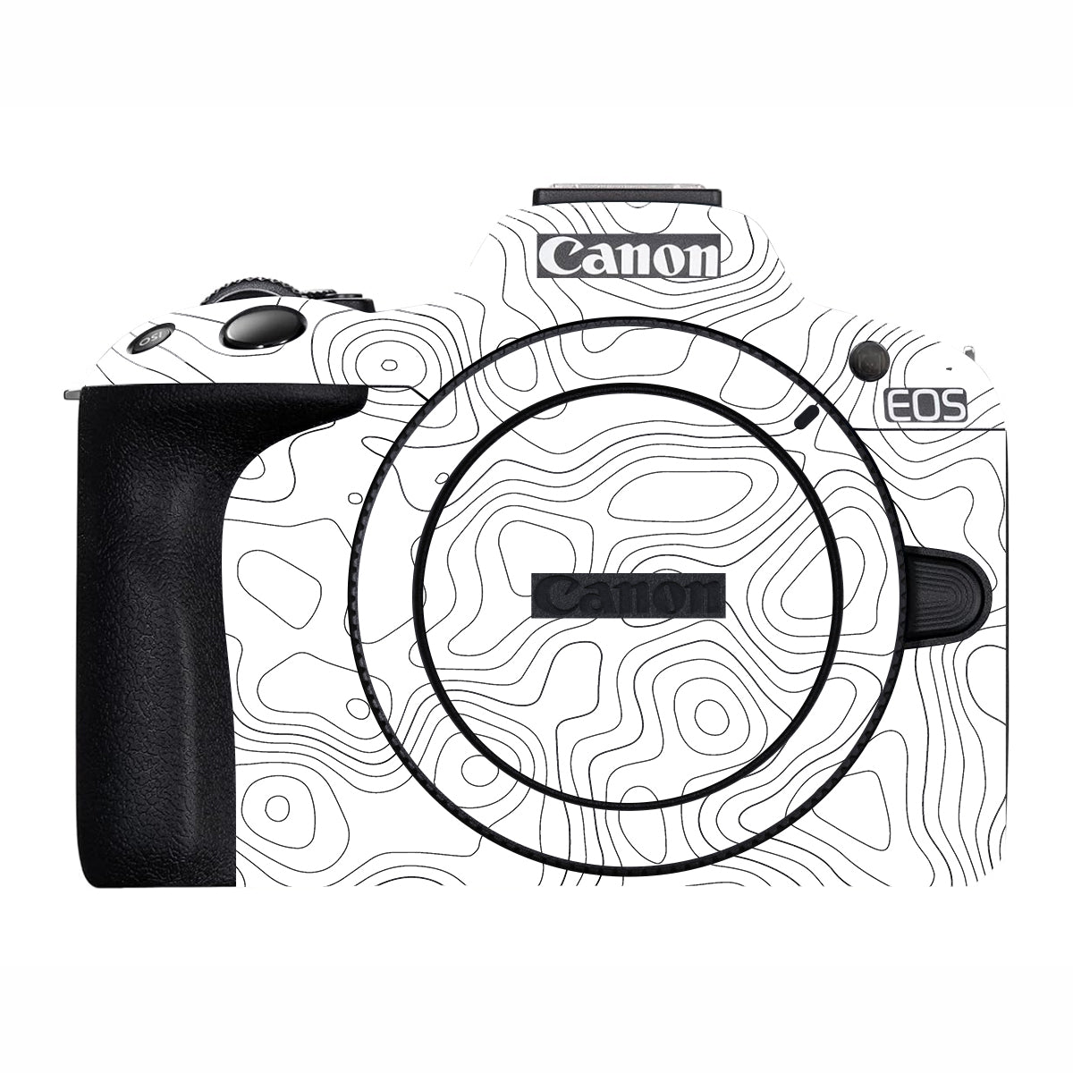 White Contour Design Canon EOS R50 Camera Skin