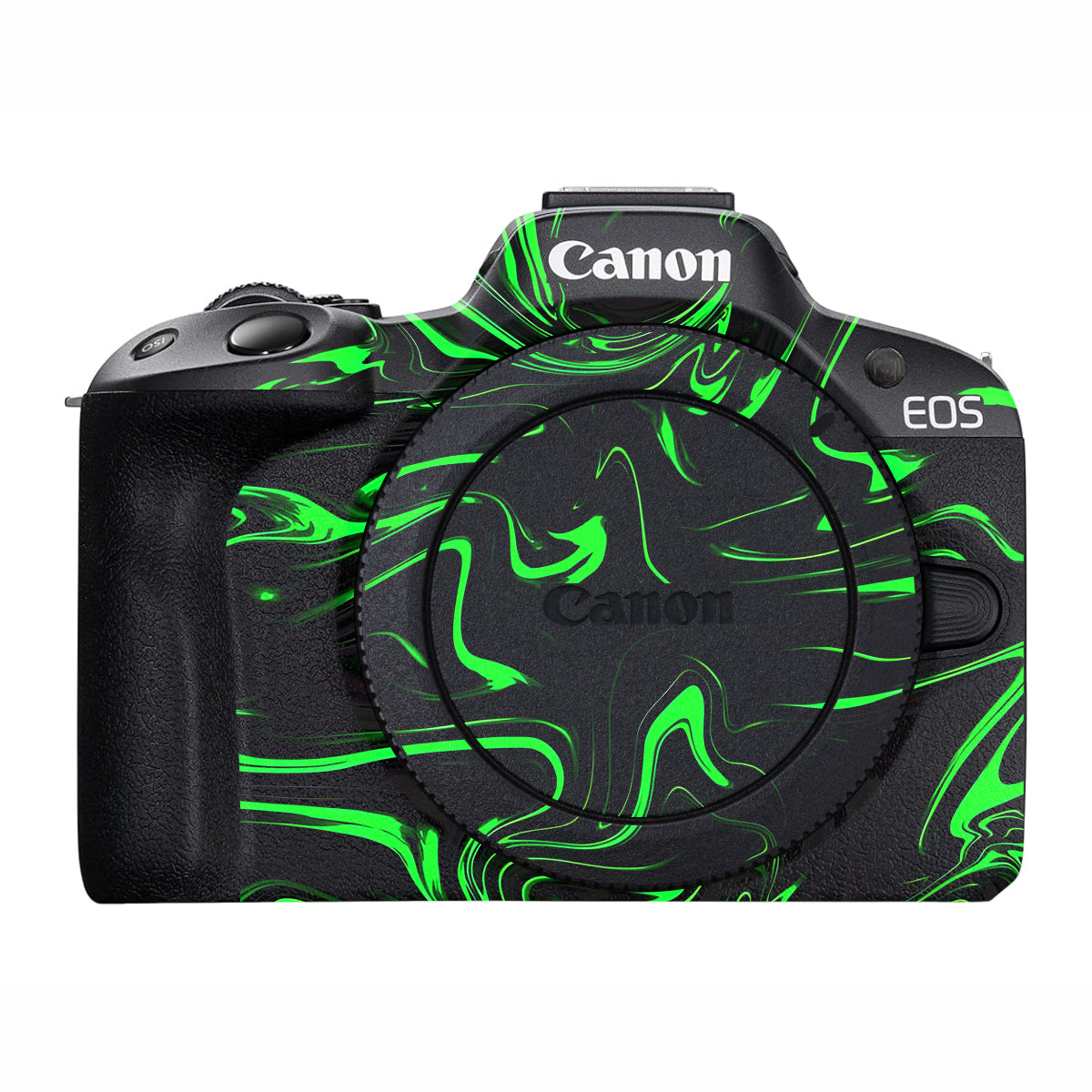 Green Liquid Pattern Canon EOS R50 Camera Skin