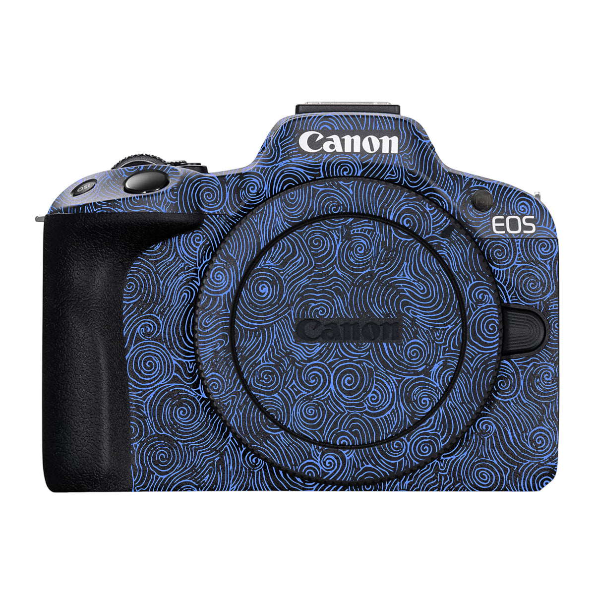 Blue Spirals Canon EOS R50 Camera Skin