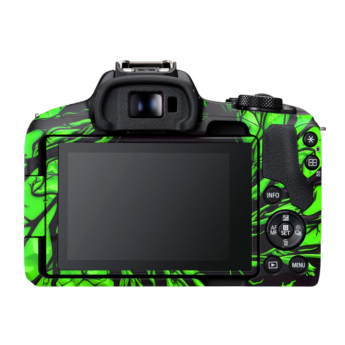 Venom Green Canon EOS R50 Camera Skin