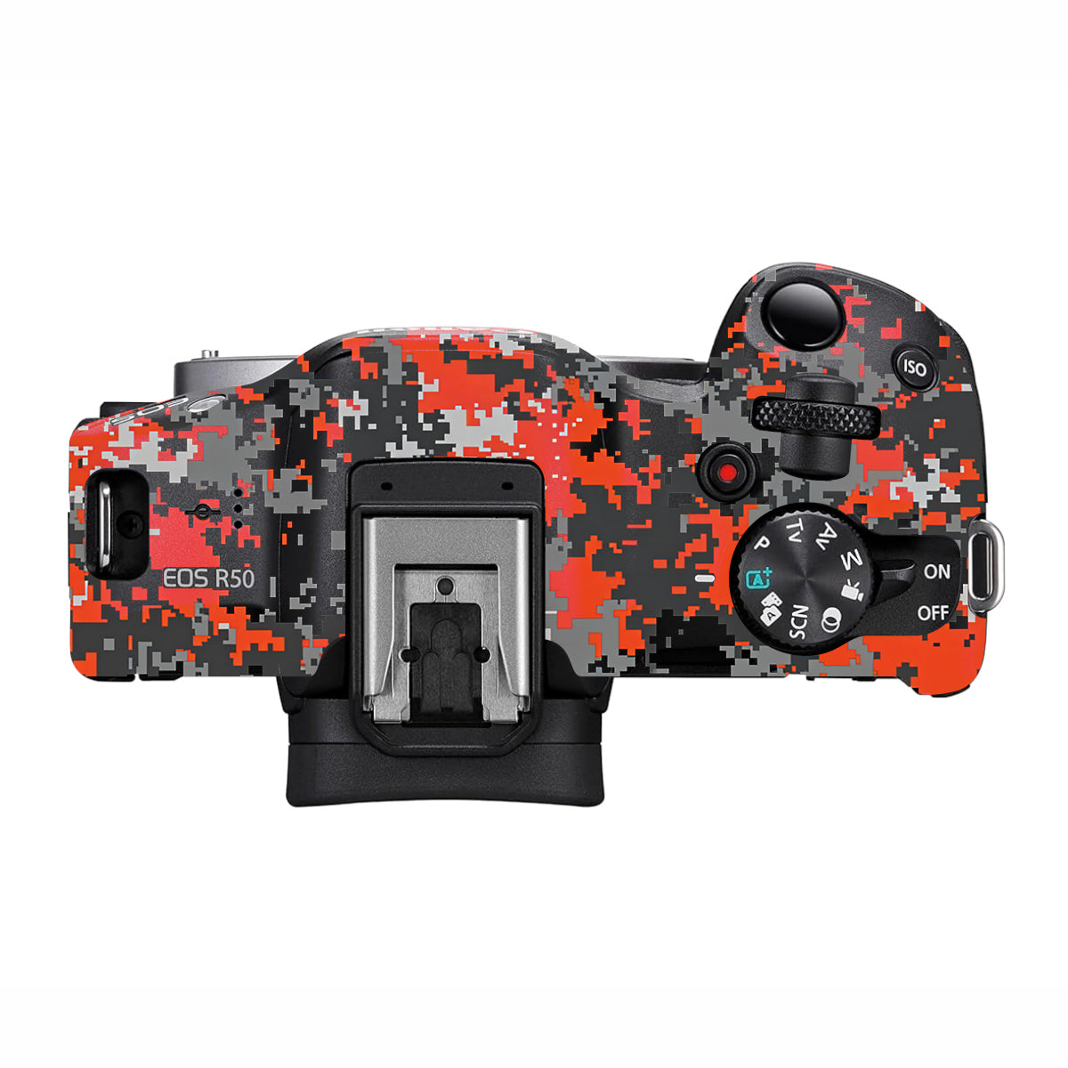 Inferno Pixel Canon EOS R50 Camera Skin