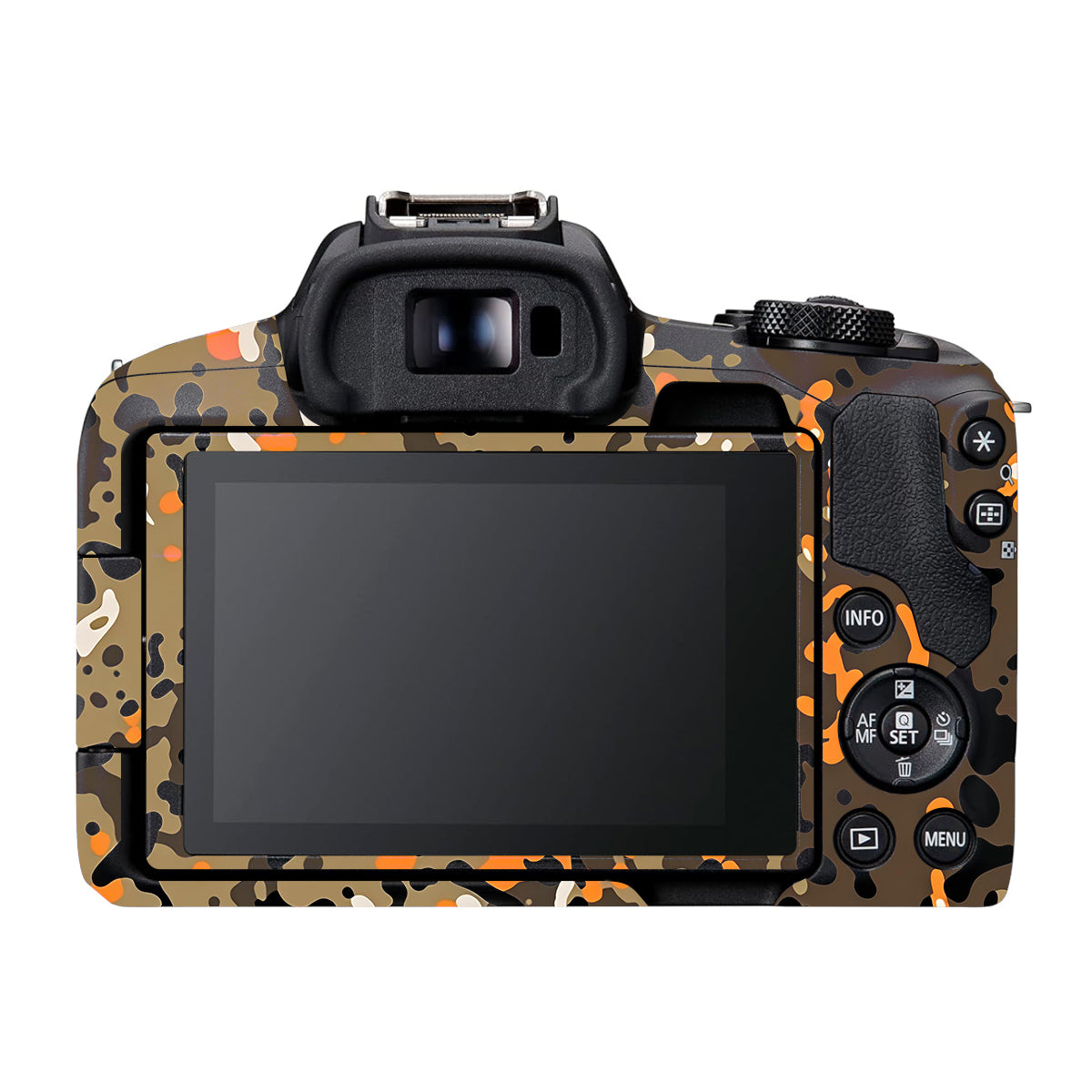 Orange Brown Spot  Canon EOS R50 Camera Skin