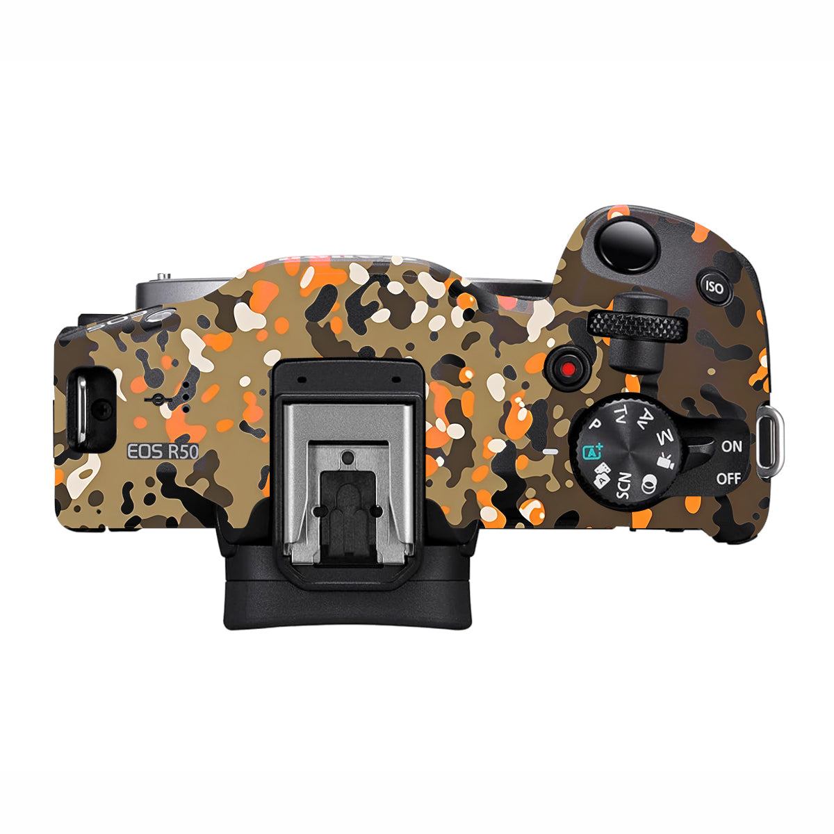 Orange Brown Spot  Canon EOS R50 Camera Skin