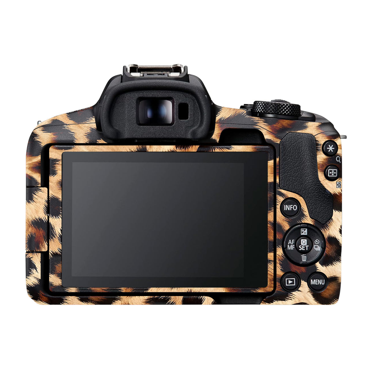 Classic Leopard Spots Canon EOS R50 Camera Skin