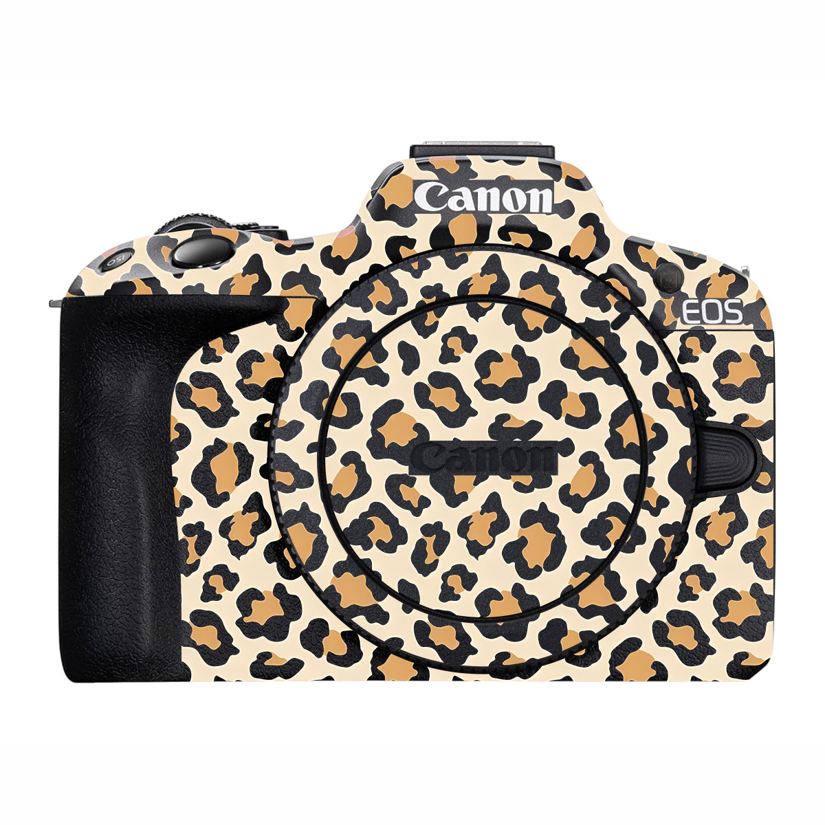 Sandy Leopard Spots Canon EOS R50 Camera Skin