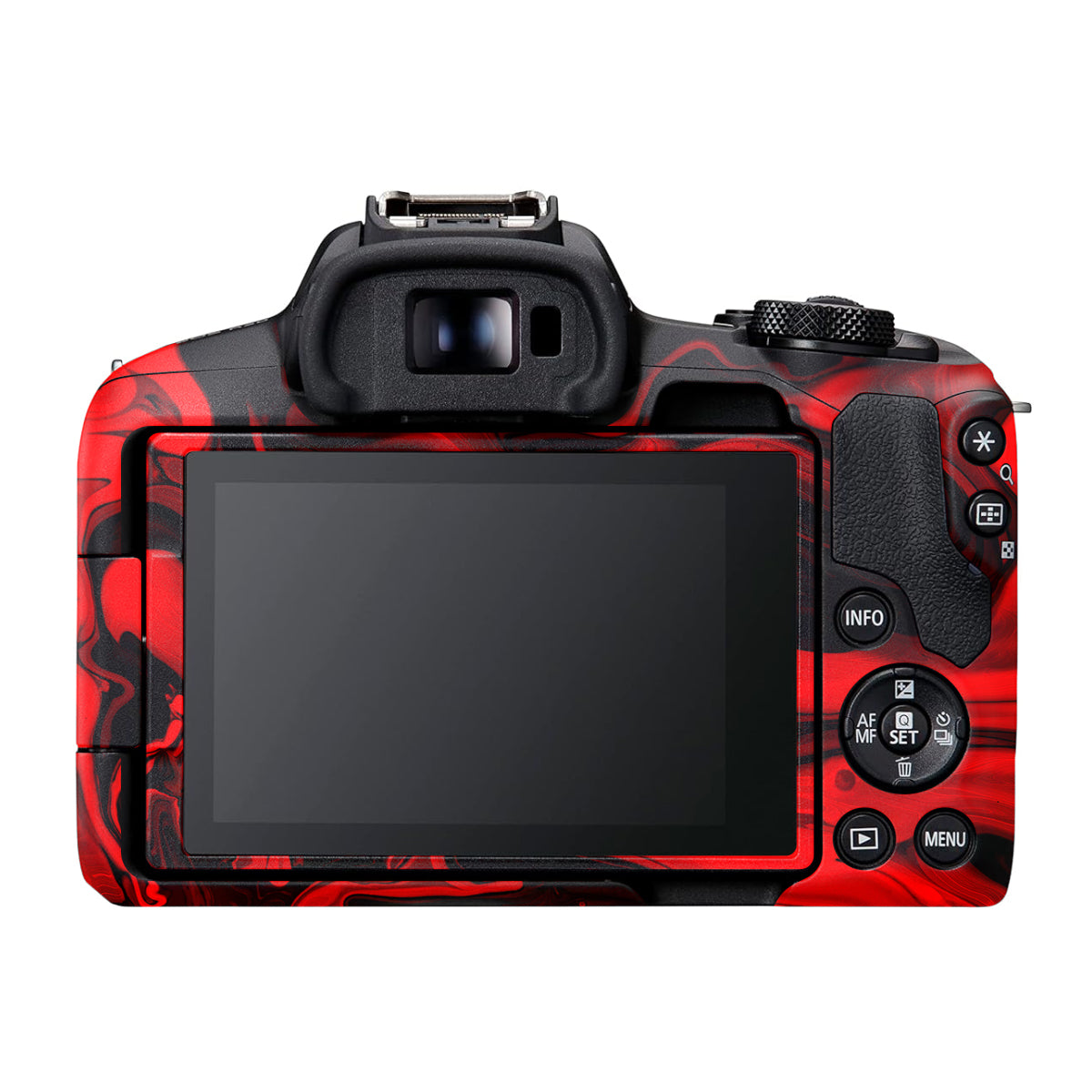 Red Lava Flow Canon EOS R50 Camera Skin