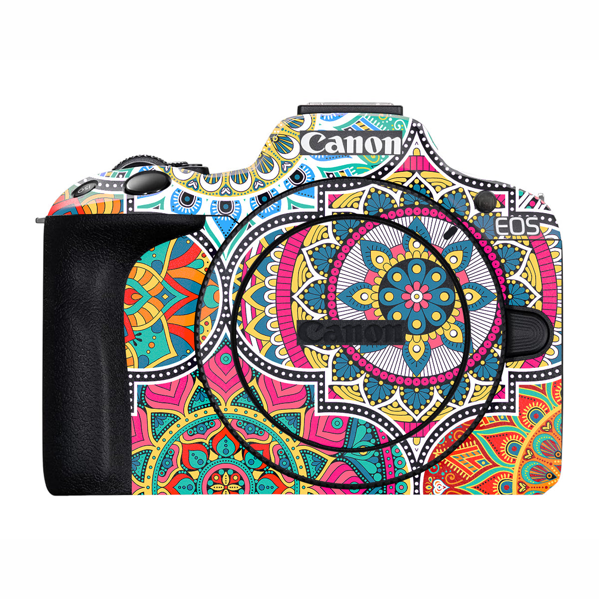 Boho Mandala Tile Pattern Canon EOS R50 Camera Skin